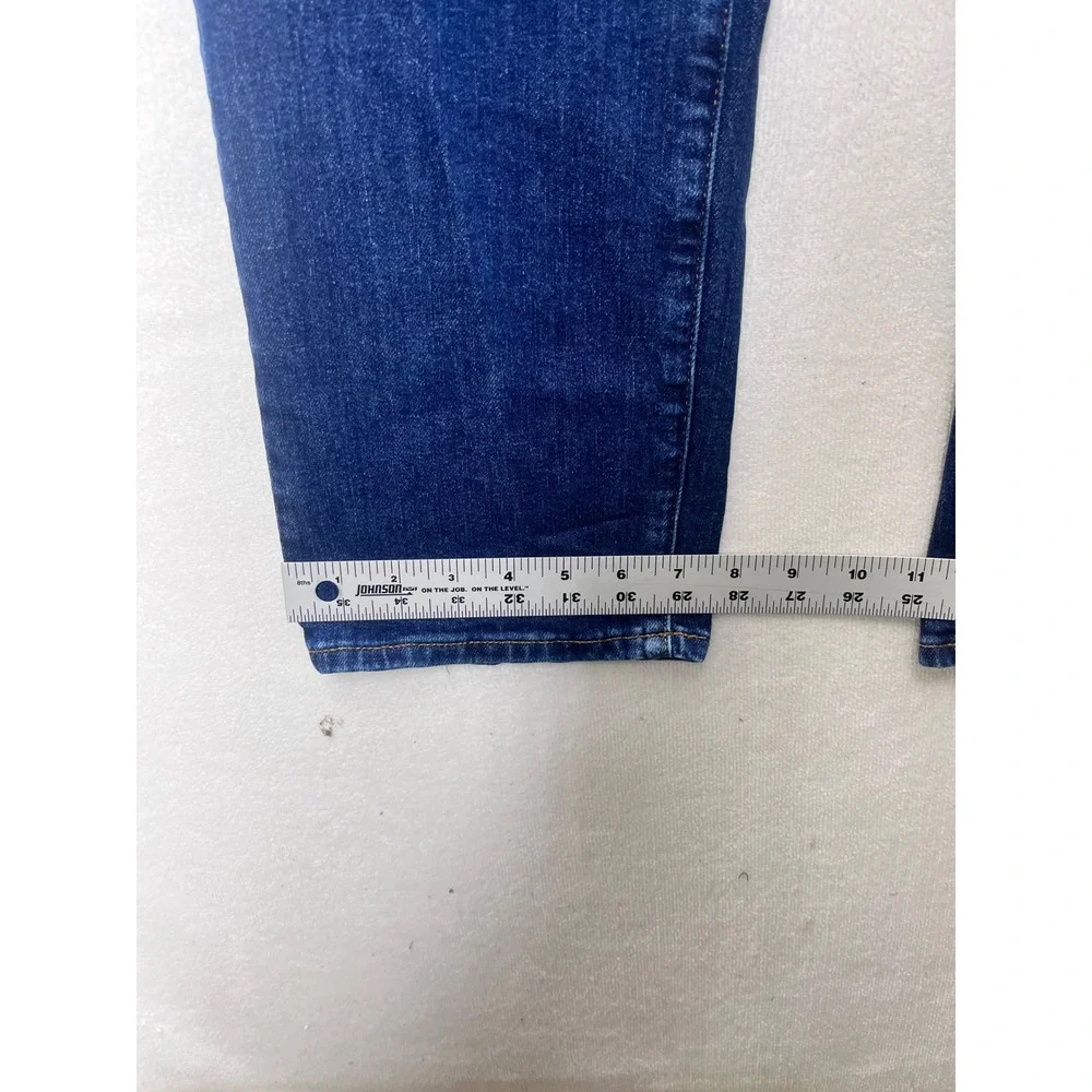 American Eagle Slim Straight Jeans Mens 36x32 Blue Airflex+ Denim 3306